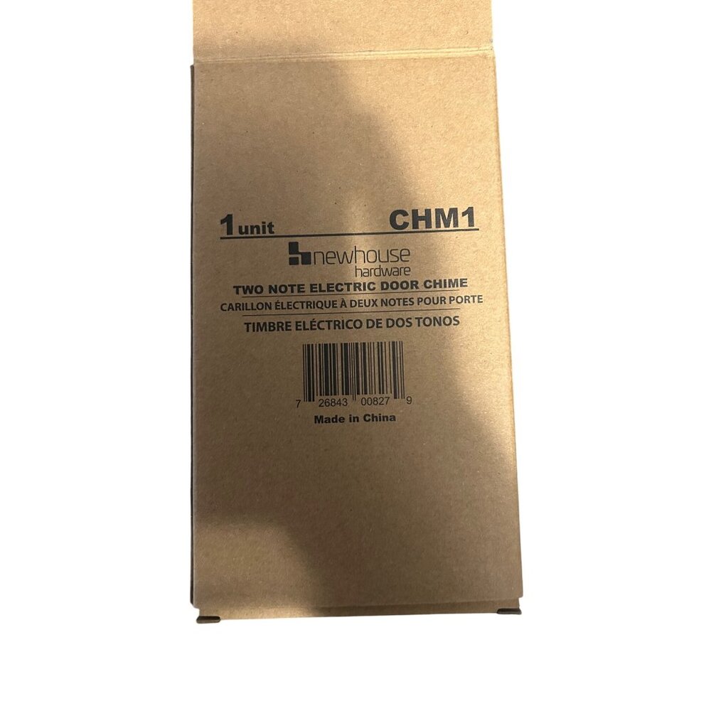 Newhouse Hardware Two-Note Electric Door Chime CHM1
